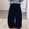 thumbnail image 2 of KVPLBQFD Girls Sweatpants Size 14-16 Cute Pants Grey Sweatpants Blue Pants Toddler Summer Clothes Little Girl Clothes Size 6-7 2 Year Old Girl, Black 11-12 Years, 2 of 6