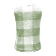 thumbnail image 7 of Sevevn Women's Plaid Print Patch Patchwork Cardigans Pocket Sleeveless Cardigan Coat Tops Green XXL, 7 of 7