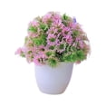 thumbnail image 4 of Plantas artificiales de bonsái para la entrada de la sala de estar y el dormitorio. Rosa, 4 of 9