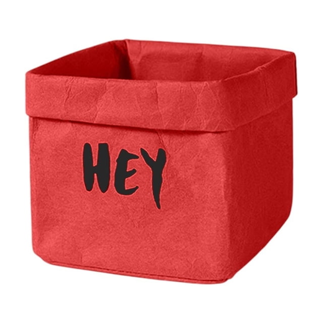 Ohufall Washable Thickened Kraft Paper Bag Waterproof Storage for Kitchen Refrigerator Green Plants Pot Home Decor