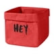 thumbnail image 2 of Bolsa de almacenamiento de papel Kraft lavable | Organizador de gran capacidad espeso impermeable, rojo | Olla de papel natural y duradera para plantas, cocina, nevera, pan, cosméticos | 4 tallas, 2 of 6