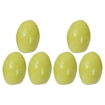 Hemoton 6pcs Simulation Green Jujube Fake Fruit Models For Kitchen Realistic Artificial Jujube Photo Props Lifelike Fake Fruits Decoration Plastic Food Display Props