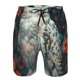 thumbnail image 3 of Fotbe Moon Flower White Owl Trajes de Baño Estampados para Hombre, Shorts de Verano de Secado Rápido, Ropa de Playa, Bañadores-X-Large, 3 of 6