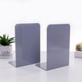 thumbnail image 3 of CAROOTU Retractable Bookends For Shelves Book Support Stand Adjustable Bookshelf Desk Organizer Office, 3 of 7