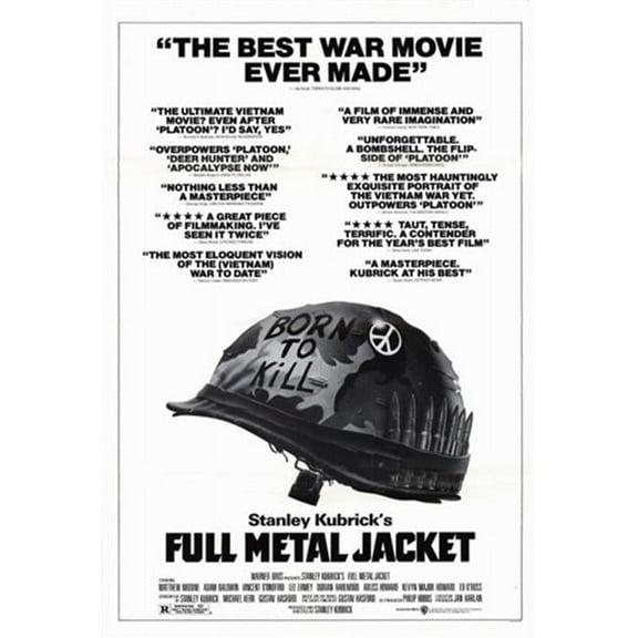 Posterazzi MOV192893 Full Metal Jacket Movie Poster - 11 x 17 in.