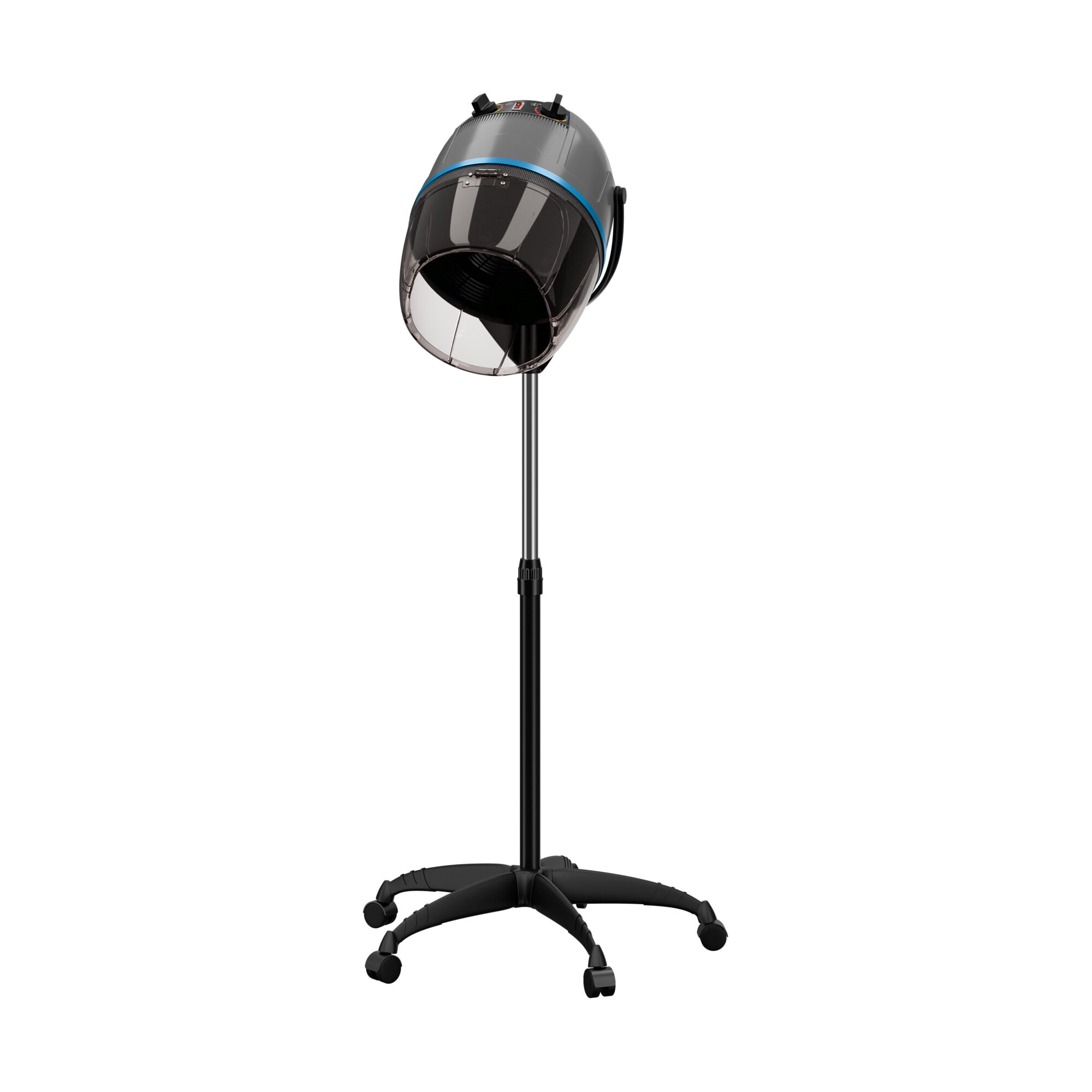 ZENY Pro 1300W Floor Standing Bonnet Hair Dryer, Gray Professional Hooded Hair Dryer