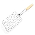 thumbnail image 2 of Portable Foldable Grilling Rack For Corn Versatile BBQ Corn Holder Outdoor Cooking Tool Easy To Use And Compact Design, 2 of 6