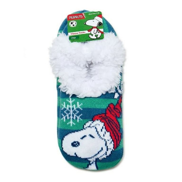 Socks Snoopy Christmas Slippers Peanuts Snoopy Figural Slipper