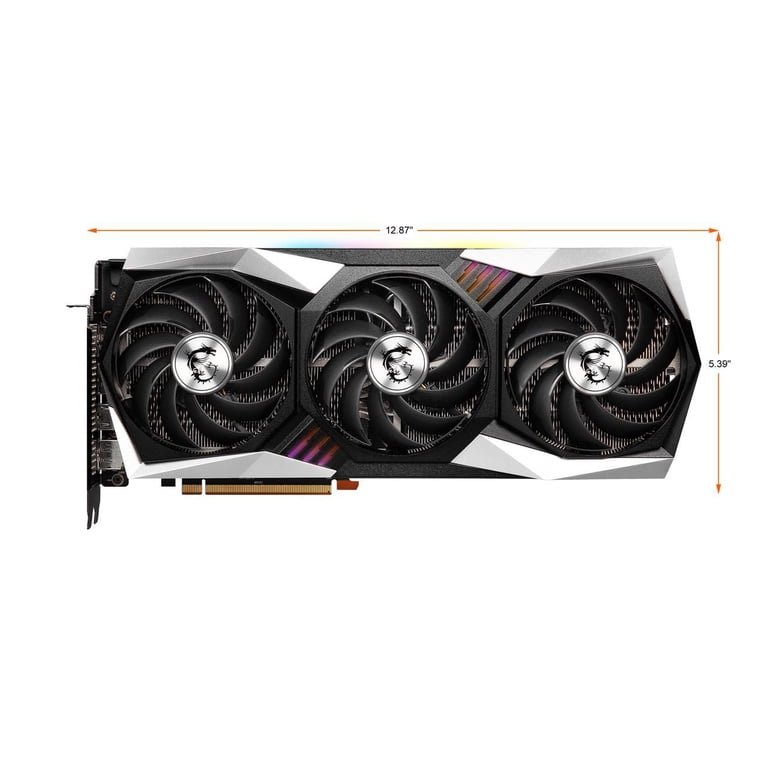 MSI Gaming Radeon RX 6750 XT 12GB GDDR6 GPU, PCI Express 4.0 Video