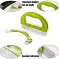 thumbnail image 2 of Tile Joint Brush 4 in 1 Joint Scrubber Multifunction Kitchen Bathroom Cleaning Brush Grout Mould Cleaner Brush Green, 2 of 5