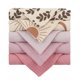 thumbnail image 1 of Baby Towel Set Teething Bibs Burp Cloth for Toddlers Mixed Color Handkerchief Sweat Wipe Towel Newborns Face Cloth 5PCS, 1 of 4