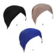 thumbnail image 5 of Gorros de turbante Qarigey para mujer Azul de algodón, 5 of 6