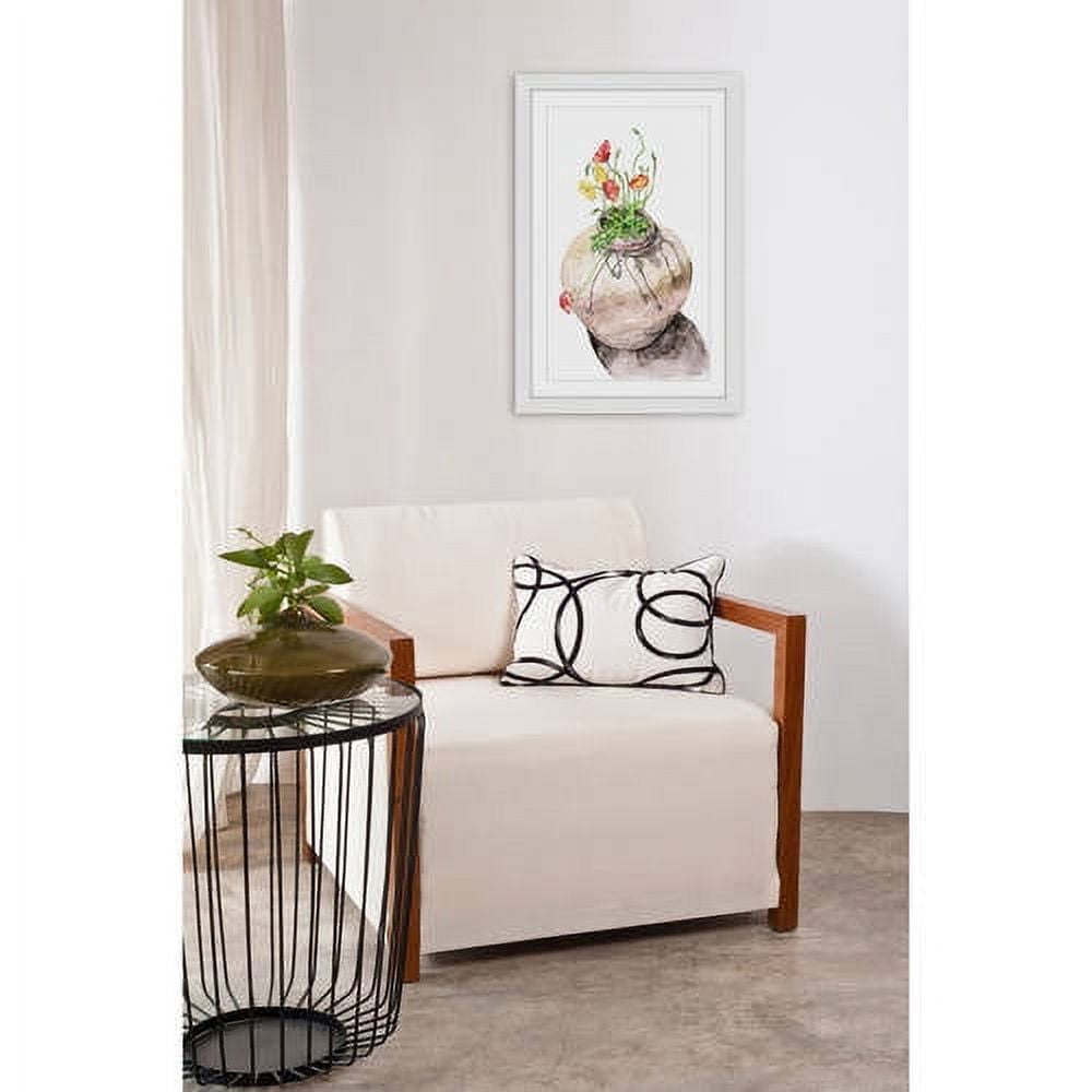 Marmont Hill "Potted Poppies" by Rachel Byler Framed Painting Print