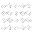 thumbnail image 2 of SHISUYAN Practical Silver Iron Binder Rings for Notebook Organization and Sorting 20pcs, 2 of 8