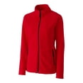 thumbnail image 1 of Clique Ladies' Summit Microfleece Hybrid Full Zip Jacket, 1 of 1