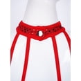 thumbnail image 6 of Moggemol Girls Christmas Outfit Santa Princess Dance Tutu Dress Ice Skating Dress Ballet Leotard Red 14, 6 of 7