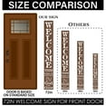 thumbnail image 2 of TX USA 72in 'This Home is Protected by God and Guns'   Foldable Wooden Front Door & Porch Sign  Bold Home Security Statement  Brown, 2 of 7