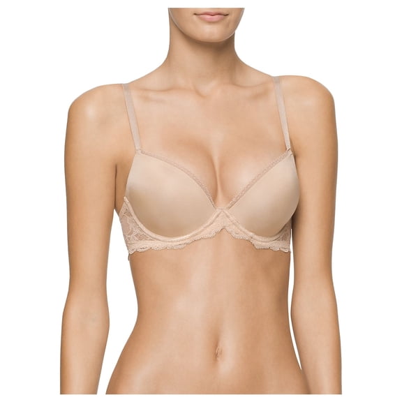 Seductive Comfort with Lace Demi Bra