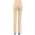 thumbnail image 6 of Made by Olivia Women's High Stretch Comfy Millennium Bootcut Dress Pants, 6 of 6