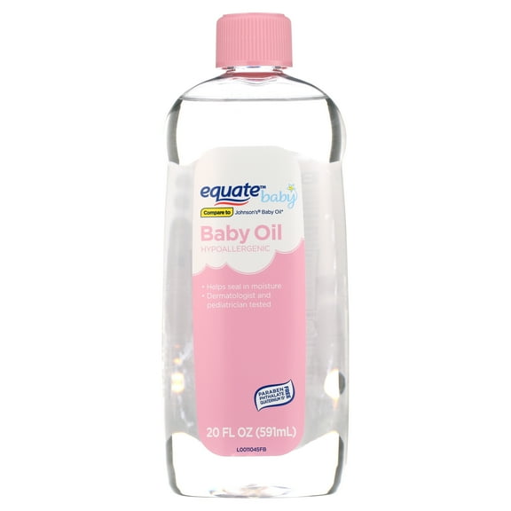 Equate Baby Oil, 20 fl oz, Compare to Johnson's Baby Oil