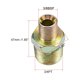 thumbnail image 2 of Conector de tubo reductor - Niple hexagonal reductor - Conector macho BSP con acabado de zinc, 3/4 X 3/8, 2 of 3