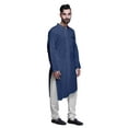 thumbnail image 4 of Atasi Cotton Kurta Set For Men Designer Casual Solid Kurta Pajama Clothing, 4 of 5