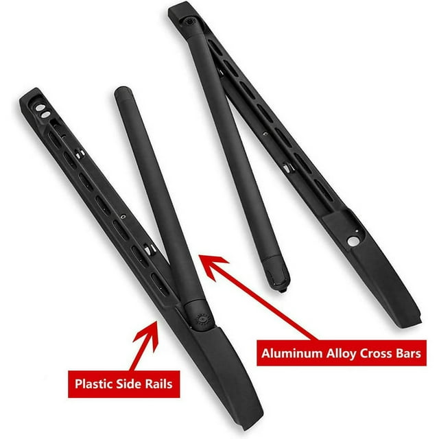 Kojem Roof Rack Cross Bars for 2005-2021 Toyota Tacoma Double Cab Rooftop Luggage Kayak Bicycles Canoe Carrier Set  2 PCS