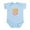 Sky Blue, variant on CafePress - Tater Tot Baby Body Suit - Baby Light Bodysuit, Size Newborn - 24 Months