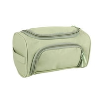 AuroraX Green Pencil Case with Handle,Large Capacity Pencil Pouch,Pen Bag