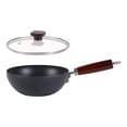 thumbnail image 3 of Poêles à Frire avec Couvercle Wok de Cuisson avec Couvercle pour Induction, Gaz Toutes Cuisinières, 3 of 8