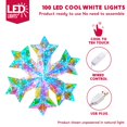 thumbnail image 4 of Copo de nieve Joiedomi, 38 cm, prismático USB, 100 LED, 4 of 9