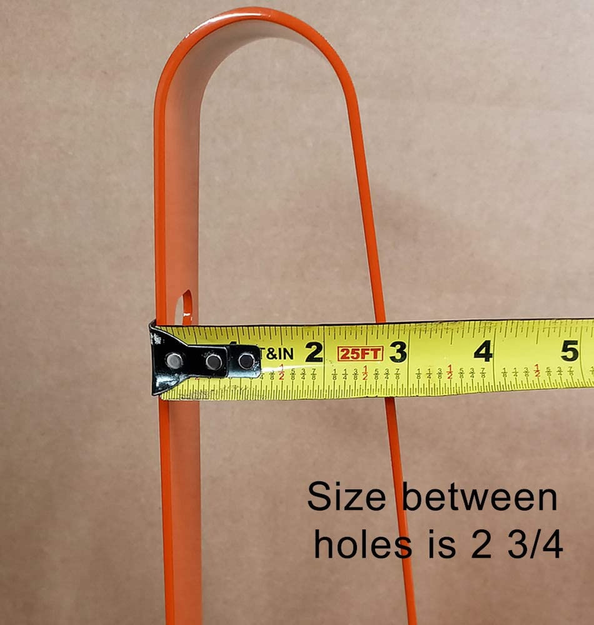 HoopBoot Basketball Goal, Rim, Hoop Lock (Orange) Lock Sold Separately
