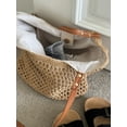 thumbnail image 5 of Large Capacity Straw Bag for Woman Versatile Seaside Vacation Female Beach Shoulder Bag Hand Woven Commuter Tote Handbags, 5 of 6