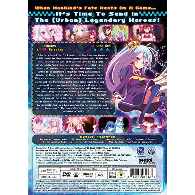 No Game No Life Complete Collection Blu-ray