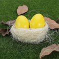 thumbnail image 2 of Artificial Chicken Nest Simulation Hemp Thread Chicken Coop for Decoration 6Pcs, 2 of 4