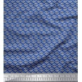 thumbnail image 1 of Soimoi Rayon Fabric Brush Stroke Abstract Printed Craft Fabric by The Yard 56 Inch Wide, 1 of 3