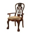 thumbnail image 2 of George Town Traditional George Town Arm Chair, Set of 2, Cherry Finish - Saltoro Sherpi, 2 of 5