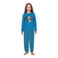 thumbnail image 4 of Ho Ho Ho Soccer Christmas Family Pajamas With Dog, 2 Pieces, Size NB - Men 6XL, 4 of 7