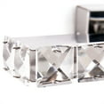 thumbnail image 2 of FRIXCHUR Crystal Bathroom Vanity Lighting Fixtures Modern LED Vanity Lights Over Mirror (Cool White), 2 of 9