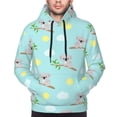 thumbnail image 4 of Hoodies for Men - Sun Clouds Koala Long Sleeve Comfrt Men'S Fashion Hoodies & Sweatshirts, Sweatshirts for Men Hoodies Pullover Clothing Clothes with Pouch, 4 of 7