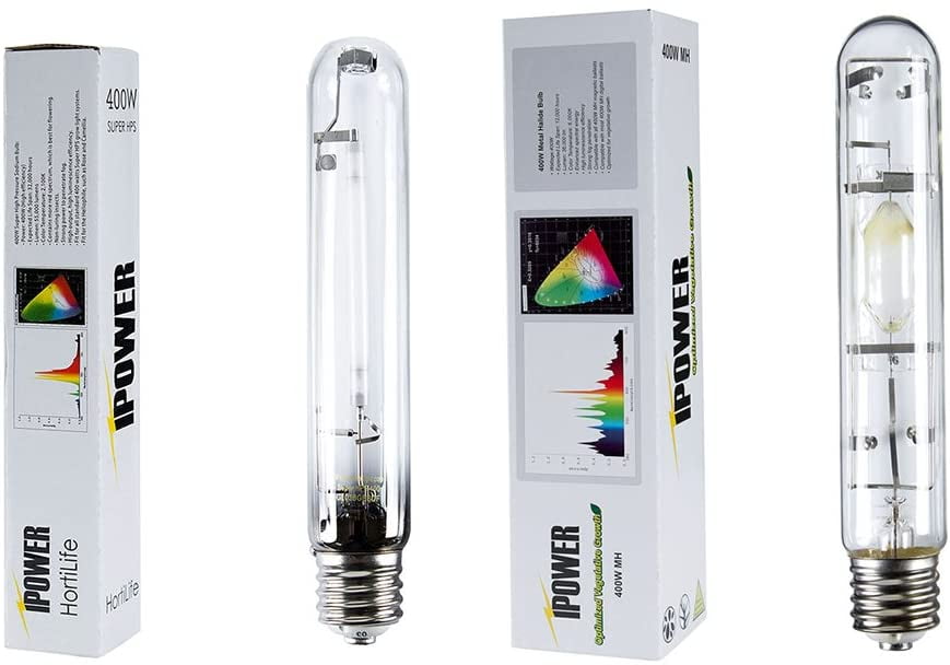 iPower 1000W HPS MH Digital Dimmable Grow Light System Kits Cool Tube Reflector 