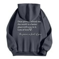 thumbnail image 7 of zaveiop Graphic Hoodies for Women Funny Novelty Pullover Sweatshirt Xmas Gifts Black red Anime Hoodie (Z5-Dark Gray, 4XL), 7 of 7
