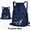 Dark Blue, variant on Large Drawstring Backpack Bag with Shoes Compartment, Waterproof Gym Sackpack Cinch for Women Men - Lake BlueMothers Day Gifts Birthday Gifts For Women Teacher Appreciation Gifts