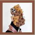 thumbnail image 2 of IBAOLEA Creative Case Compatible with iPhone Xs Max, Fun Unique 3D Cartoon Cookie Shape Case Soft Silicone Bumper Shockproof Protective Case (iPhone Xs Max, Bear Cookie), 2 of 7