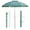 Green, variant on CRXX 6.5ft Outdoor Beach Umbrella with Sand Anchor, Patio Umbrella with Push Button Tilt & UPF 50+ Protection, Portable Sunshade Umbrella with Carry Bag for Garden Beach Outdoor (Green)