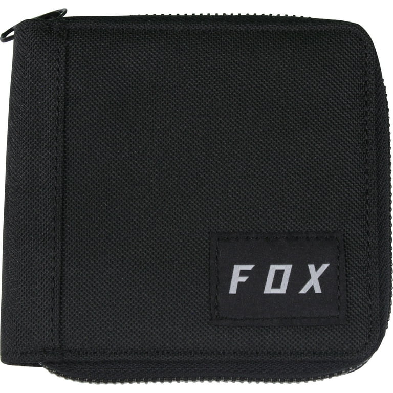 Fox Racing Unisex Machinist Zip Wallet - Black