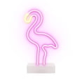 thumbnail image 1 of Brookstone Flamingo Neon Desk Light, 1 of 2