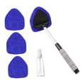 thumbnail image 4 of Terraxo Windshield Cleaner Auto Windshield Cleaning Tool with Microfiber Pads Extendable Rod Car Interior Window Detailing Cleaning Kit Suitable for Mirrors S blue Microfiber Pad, 4 of 8