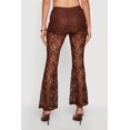thumbnail image 4 of Women's Floral Lace Flare Leg Casual Pants, 4 of 4