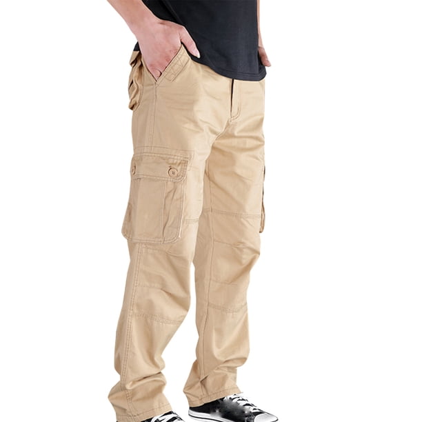 Pantalon Cargo De Travail Pour Homme - Léger, Respirant Et Ultra Pratique Avec Pleins De Poches, Parfait Pour Le Boulot Ou La Rando